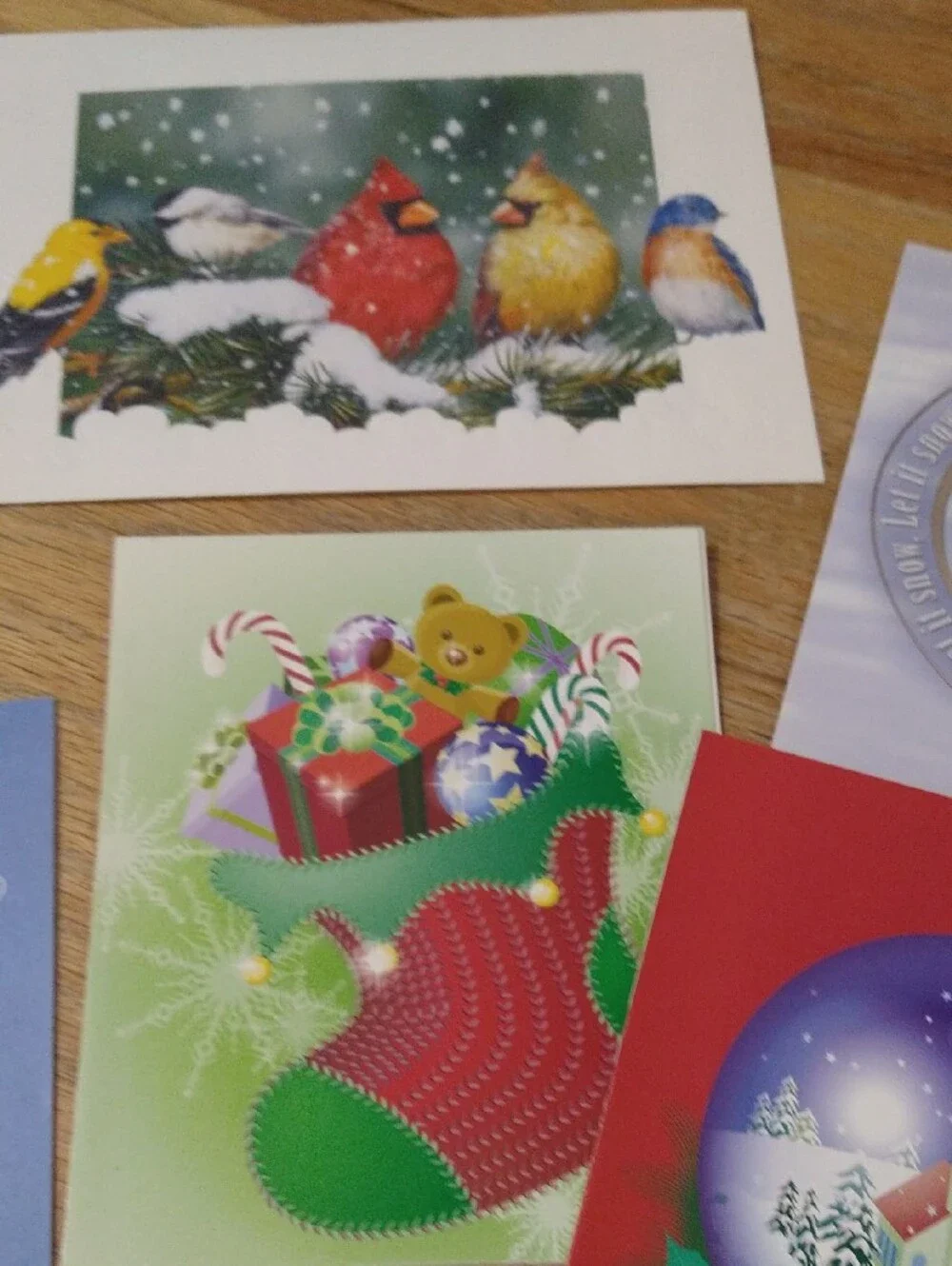 Mixed Lot Greeting Card Holiday Christmas